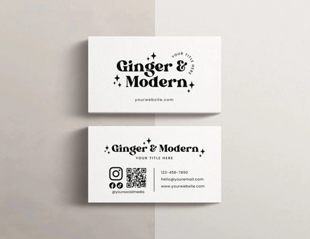 Business Card Portfolio