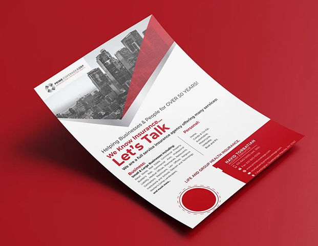 Leaflet Flyer Design Portfolio