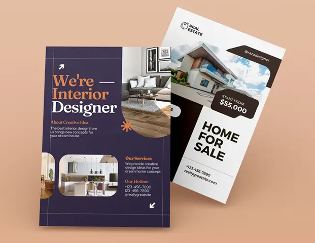 Leaflet Flyer Design Portfolio